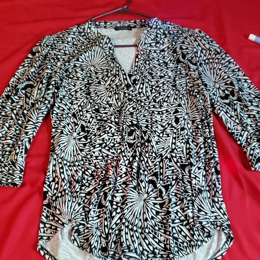 Assorted pattern dress shirt